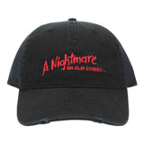 Nightmare on Elm Street Embroidered Hat