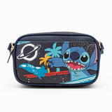 Disney Lilo & Stitch Double Zipper Crossbody Bag