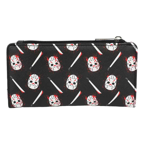 Friday The 13th Jason Mask Bi-Fold Wallet