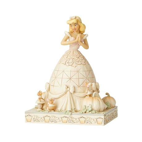 Disney Traditions - White Woodland Cinderella Figurine