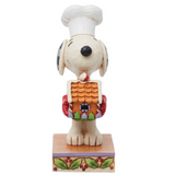 Jim Shore - Peanuts Snoopy with Gingerbread House Figurine