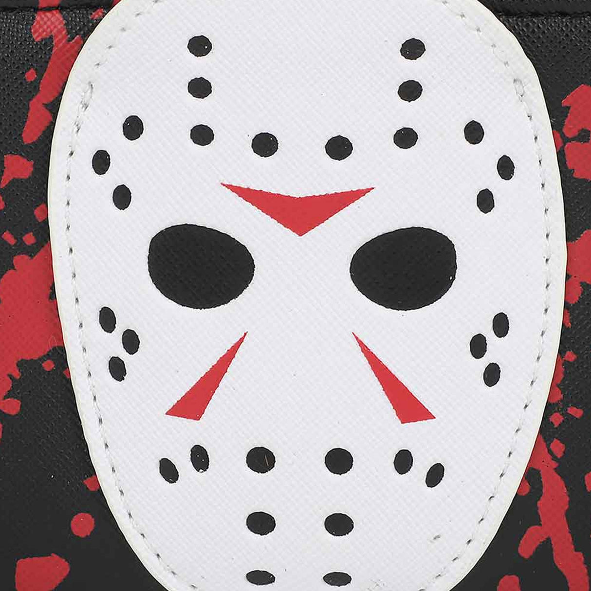 Friday the 13th Jason Mini Zip Around Wallet