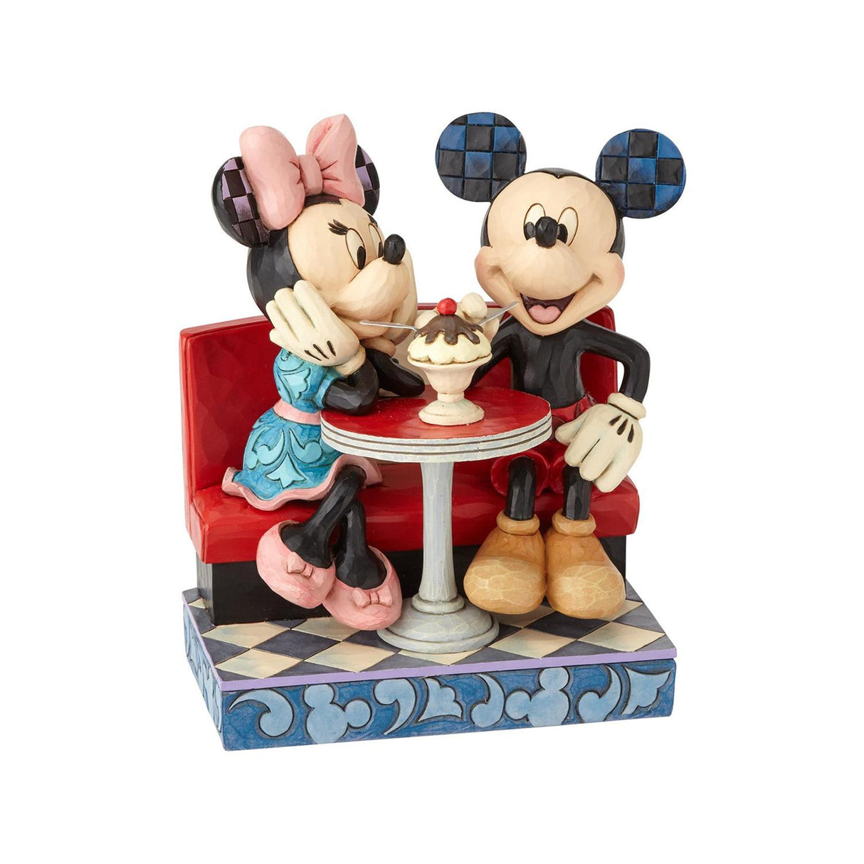 Disney traditions - Mickey & Minnie at Soda Shop Figurine