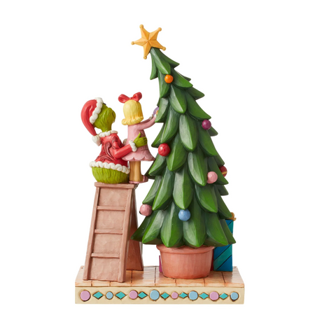 Jim Shore - Grinch/Cindy Decorating Tree Figurine