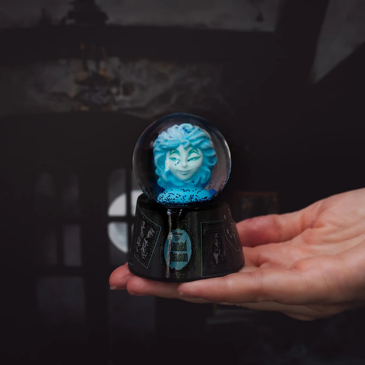 Haunted Mansion Light Up Snow Globe