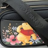 Disney Winnie the Pooh Double Zipper Crossbody Bag