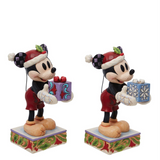 Disney Traditions - Santa Mickey with Gift Figurine