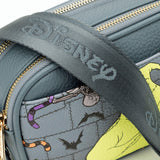 Disney Oogie Boogie Double Zipper Crossbody Bag