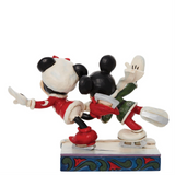 Disney Traditions - Minnie and Mickey Ice Skating Figurine