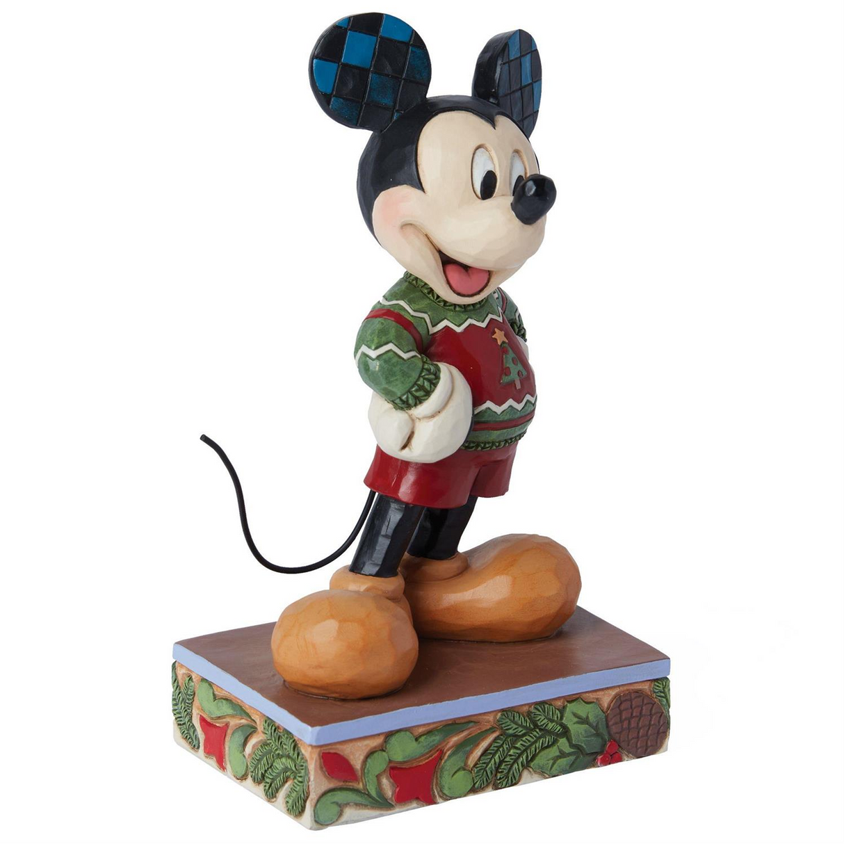 Disney Traditions - Mickey Christmas Sweater Figurine