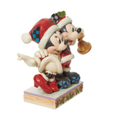 Disney Traditions - Mickey & Minnie Santas Figurine