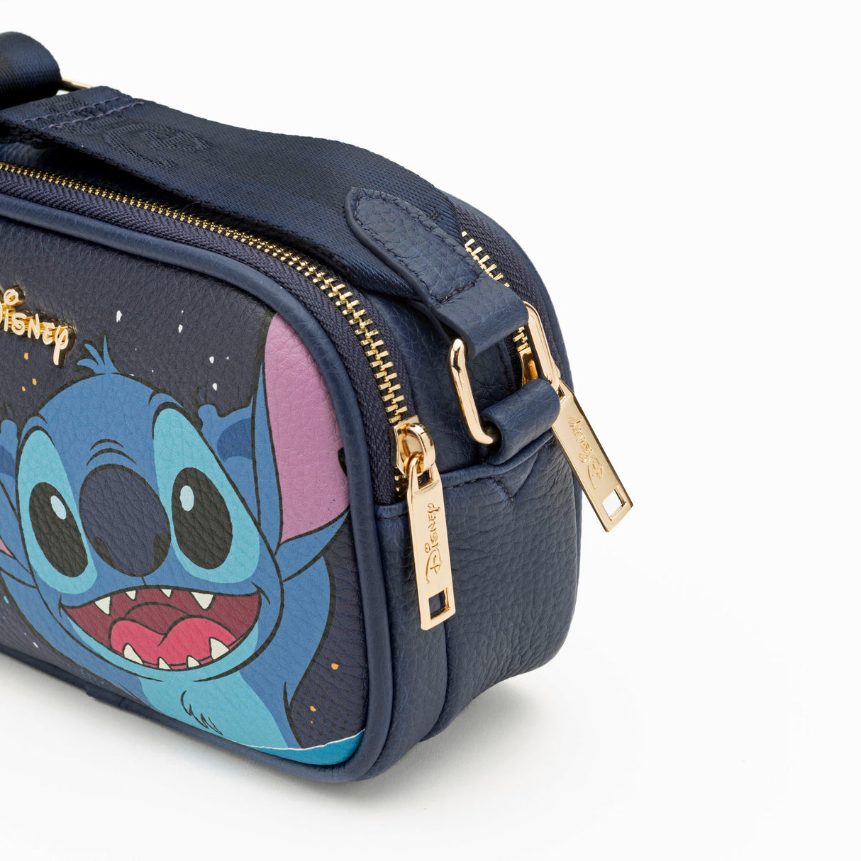 Disney Lilo & Stitch Double Zipper Crossbody Bag