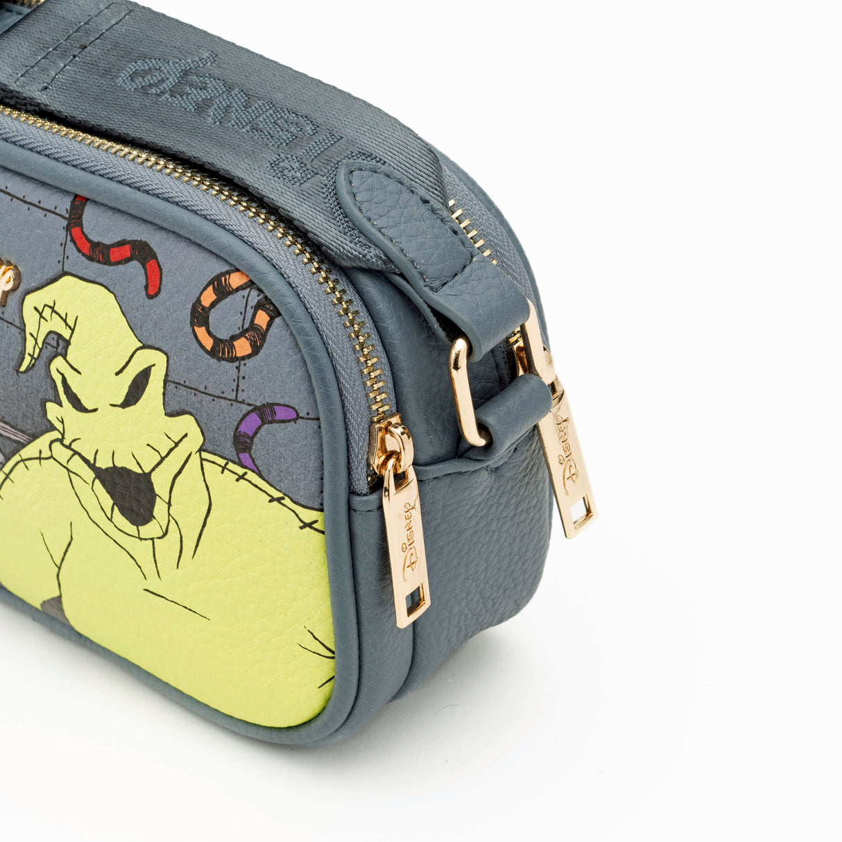 Disney Oogie Boogie Double Zipper Crossbody Bag