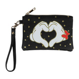 Disney Mickey & Minnie Love Travel Cosmetic Bags - Set of 3