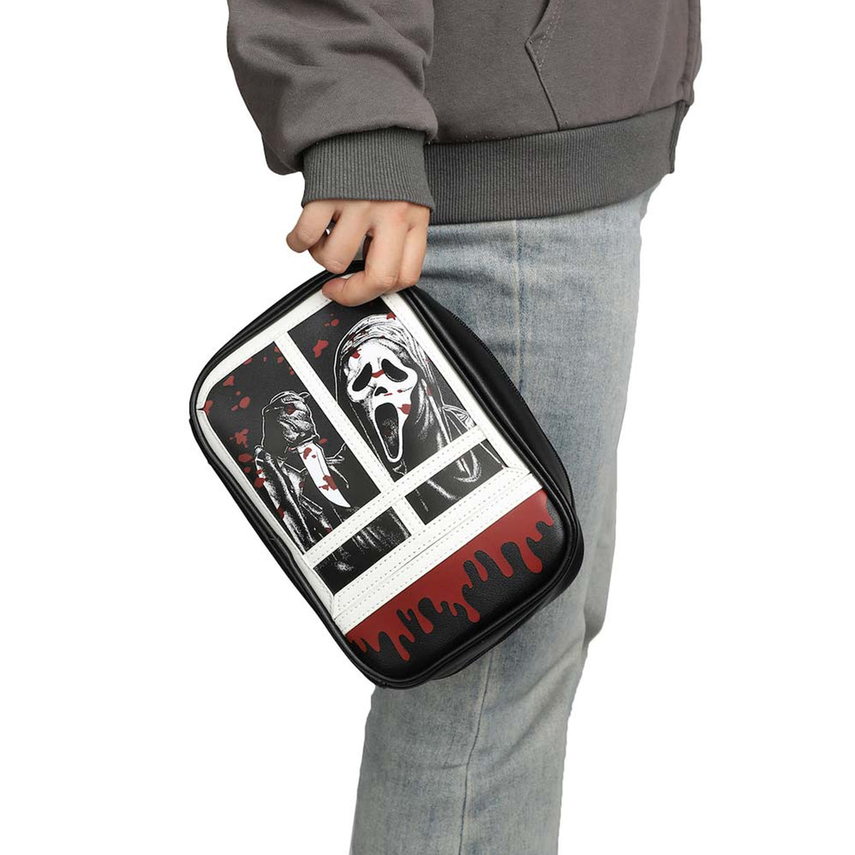 Ghostface Window Travel Cosmetic Bag