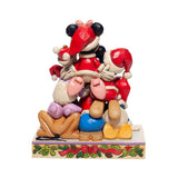 Disney Traditions - Mickey and Friends "Piled High with Holiday Cheer" Figurine