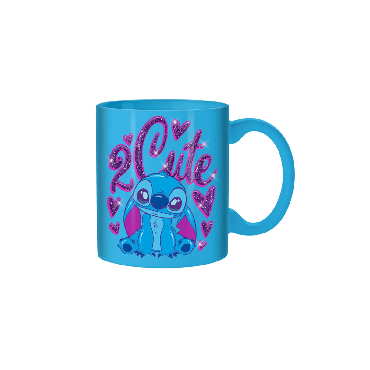 Lilo and Stitch Airbrush 2 Cute Glitter 20oz Ceramic Mug