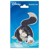 Disney Lucifer with Jaq 2.5" Collectible Pin on Pin - NEW RELEASE