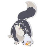 Disney Lucifer with Jaq 2.5" Collectible Pin on Pin - NEW RELEASE