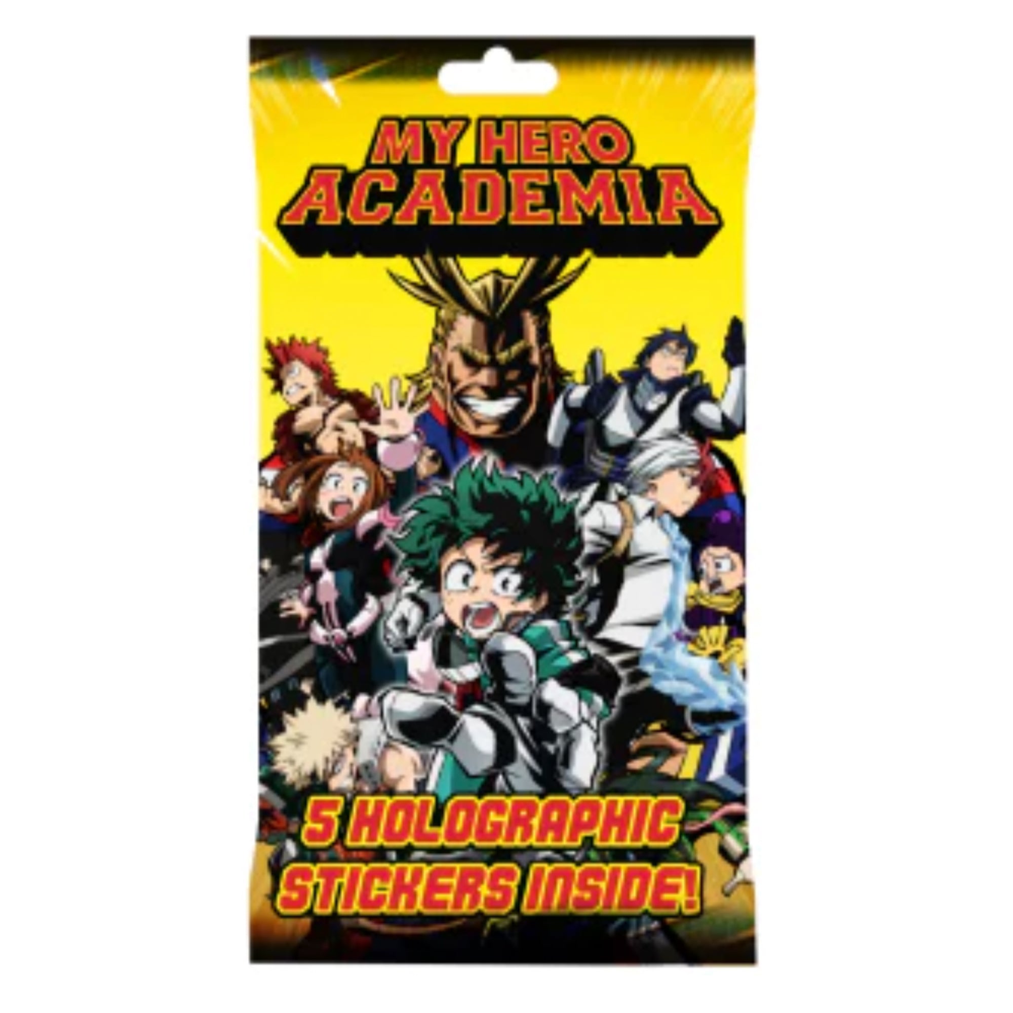 My Hero Academia Holographic Sticker Booster Pack The Pink A La Mode 7045