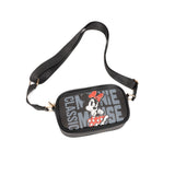 Disney Mickey Mouse Double Zipper Crossbody Bag