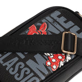 Disney Mickey Mouse Double Zipper Crossbody Bag