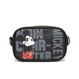 Disney Mickey Mouse Double Zipper Crossbody Bag