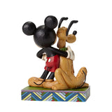 Disney Traditions - Mickey & Pluto Figurine