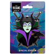 Disney Coat of Arms Maleficent 3" Collectible Pin on Pin Special Edition 400 - PREORDER