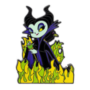 Disney Cutie Maleficent 2.5" Collectible Pin on Pin