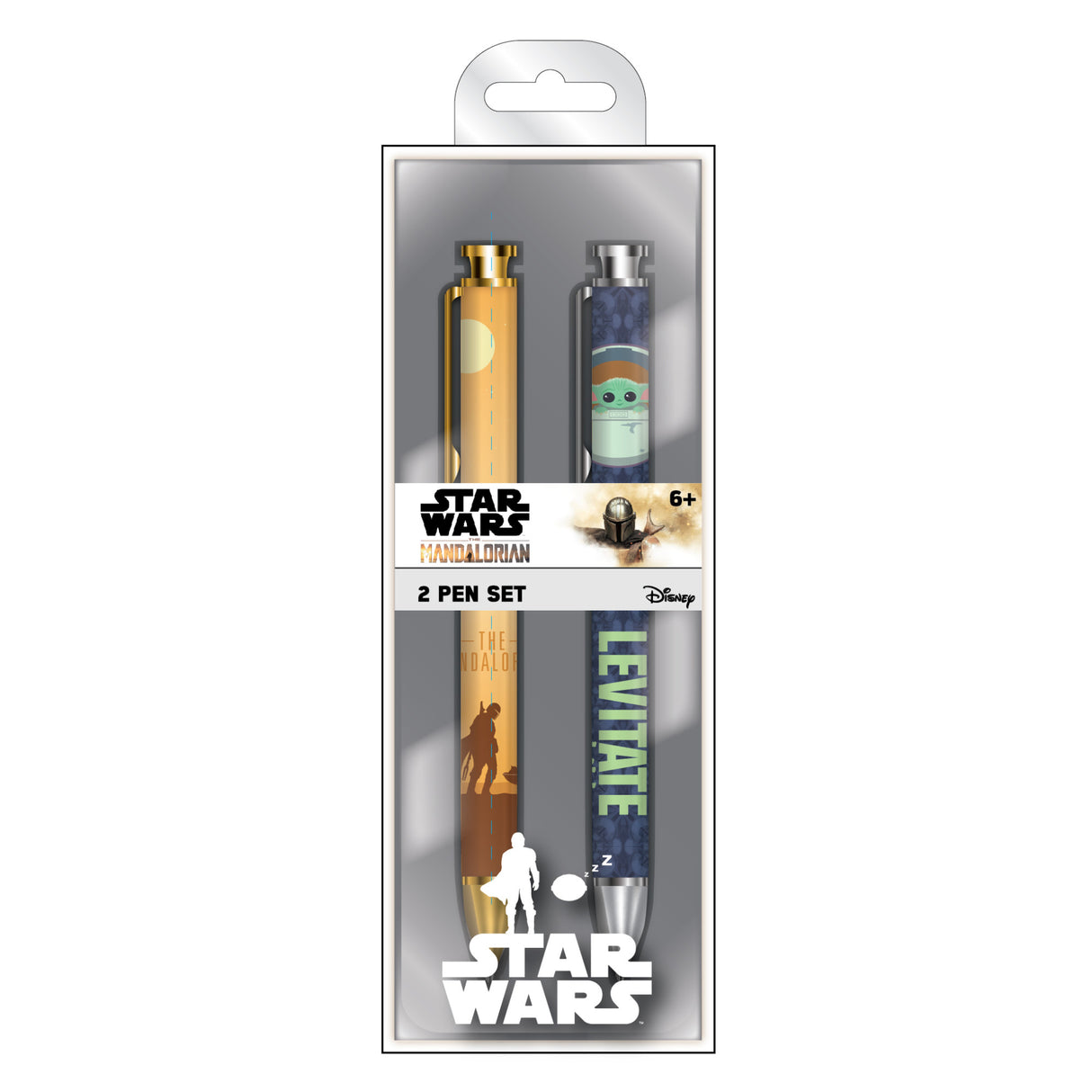 Star Wars the Mandalorian 2 Pack Pen Set