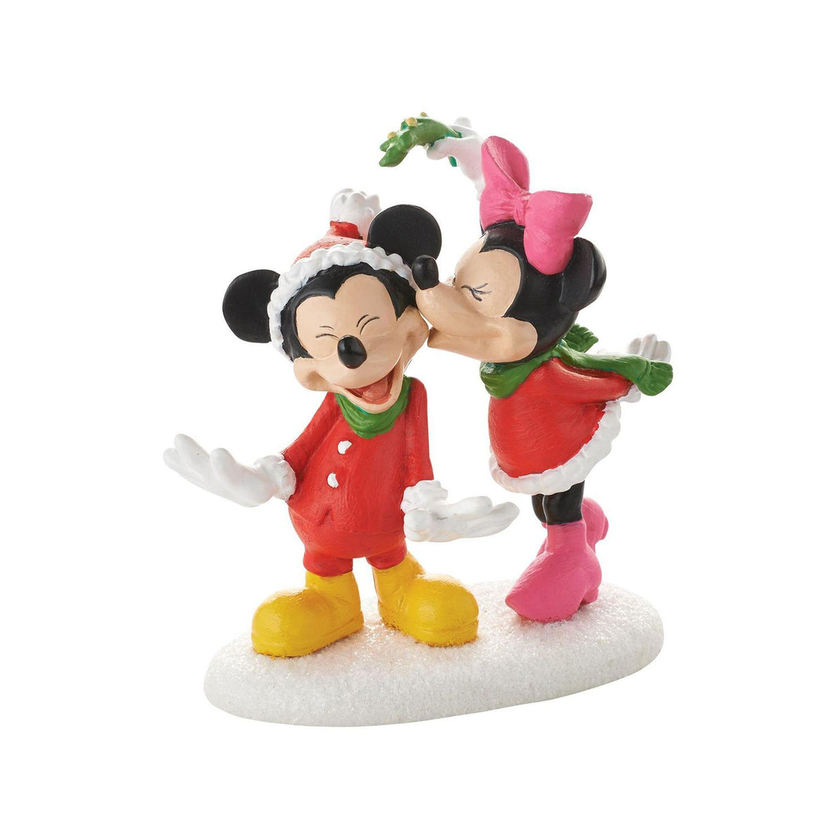 Department 56 - Mickey's Christmas Kiss Figurine