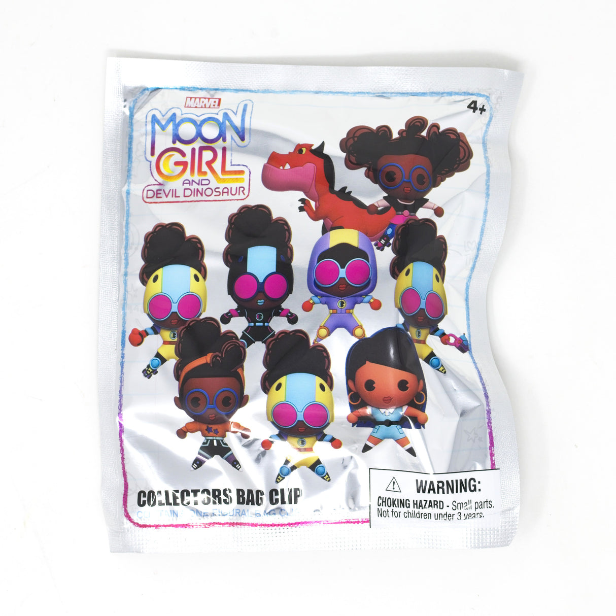 Moon Girl and Devil Dinosaur Mystery Bag Clip