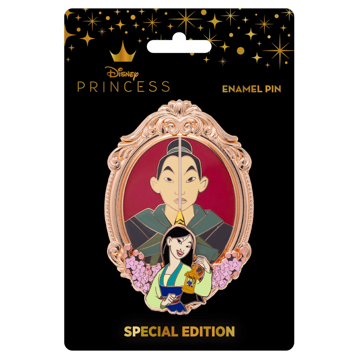 Disney Transformations Series Mulan 3" Collectible Pin on Pin Special Edition 300 - PREORDER