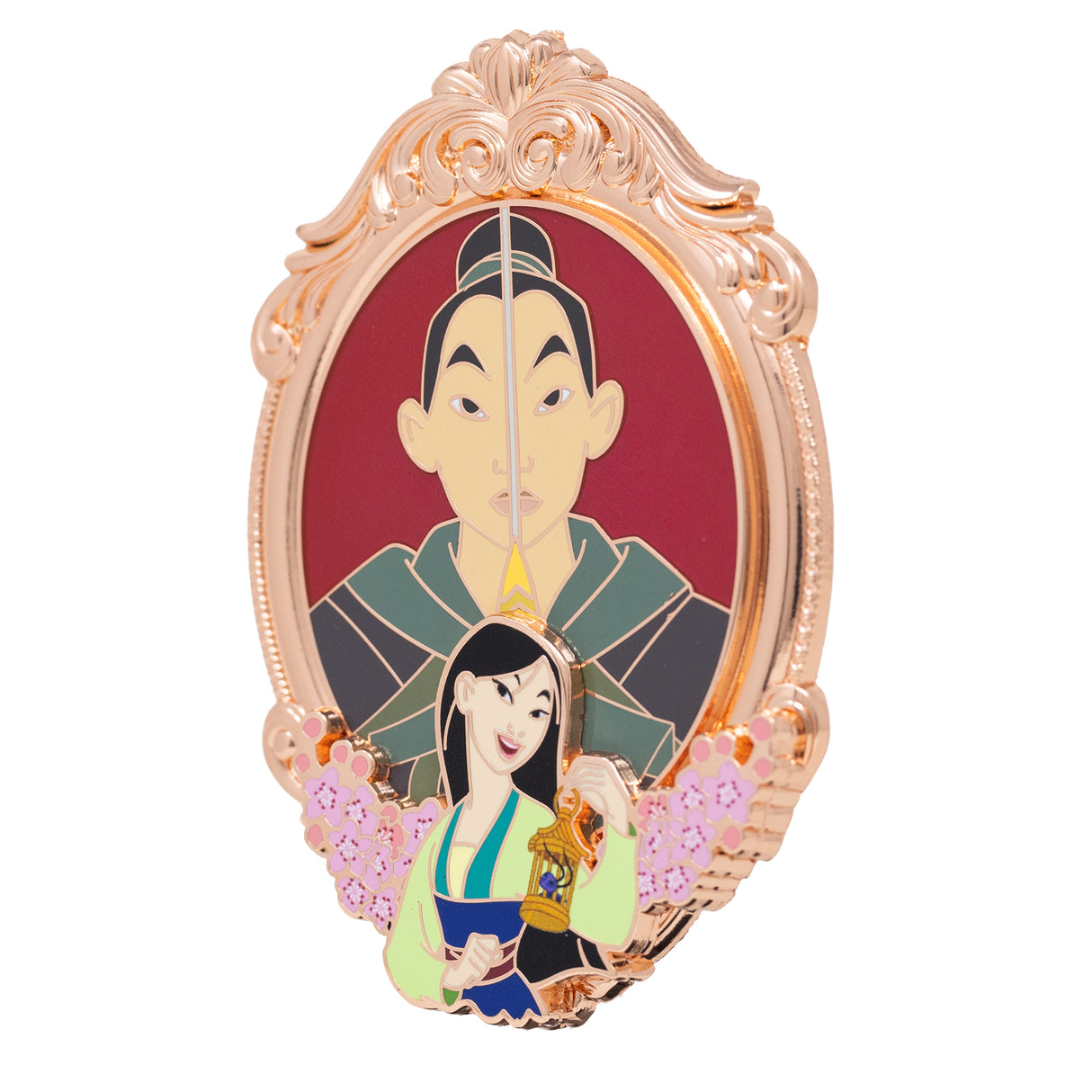 Disney Transformations Series Mulan 3" Collectible Pin on Pin Special Edition 300 - PREORDER