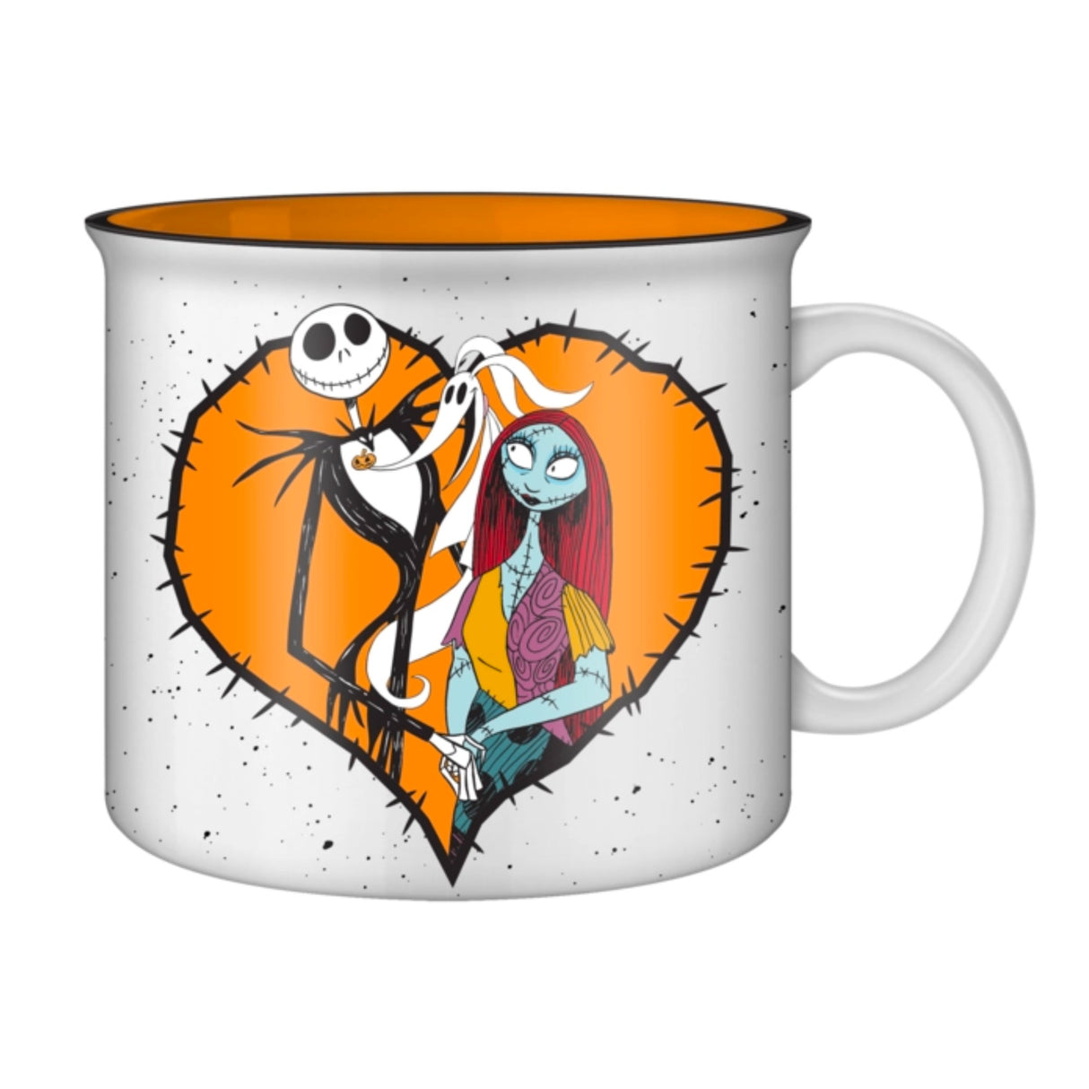 Nightmare Before Christmas Jack Zero and Sally 20oz Ceramic Mug