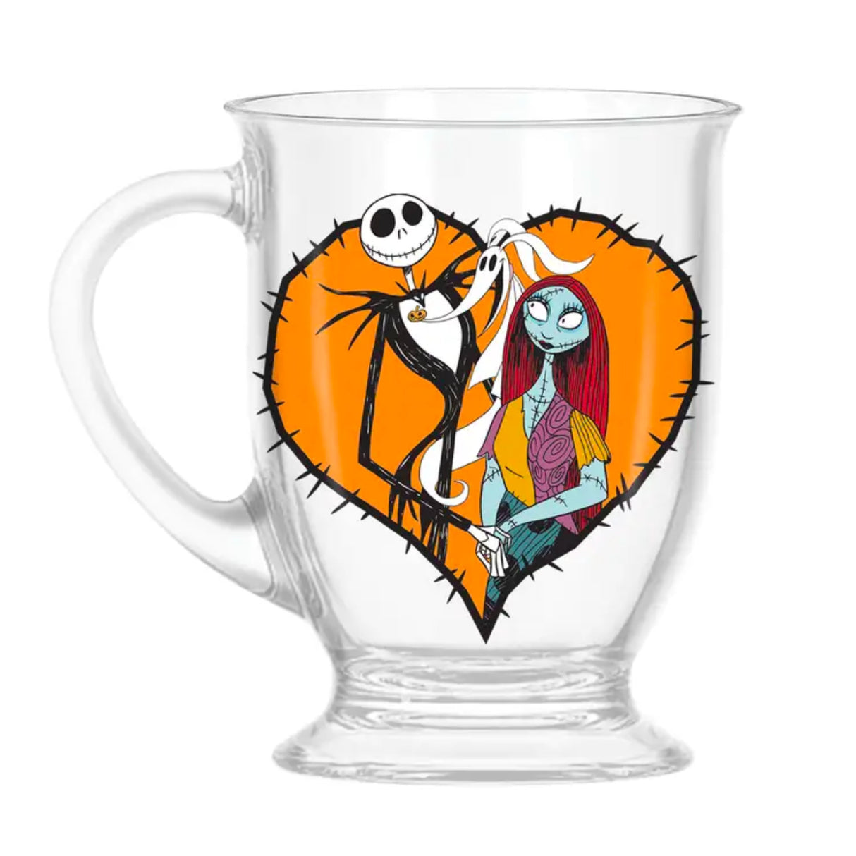 Nightmare Before Xmas 15oz Glass Mug