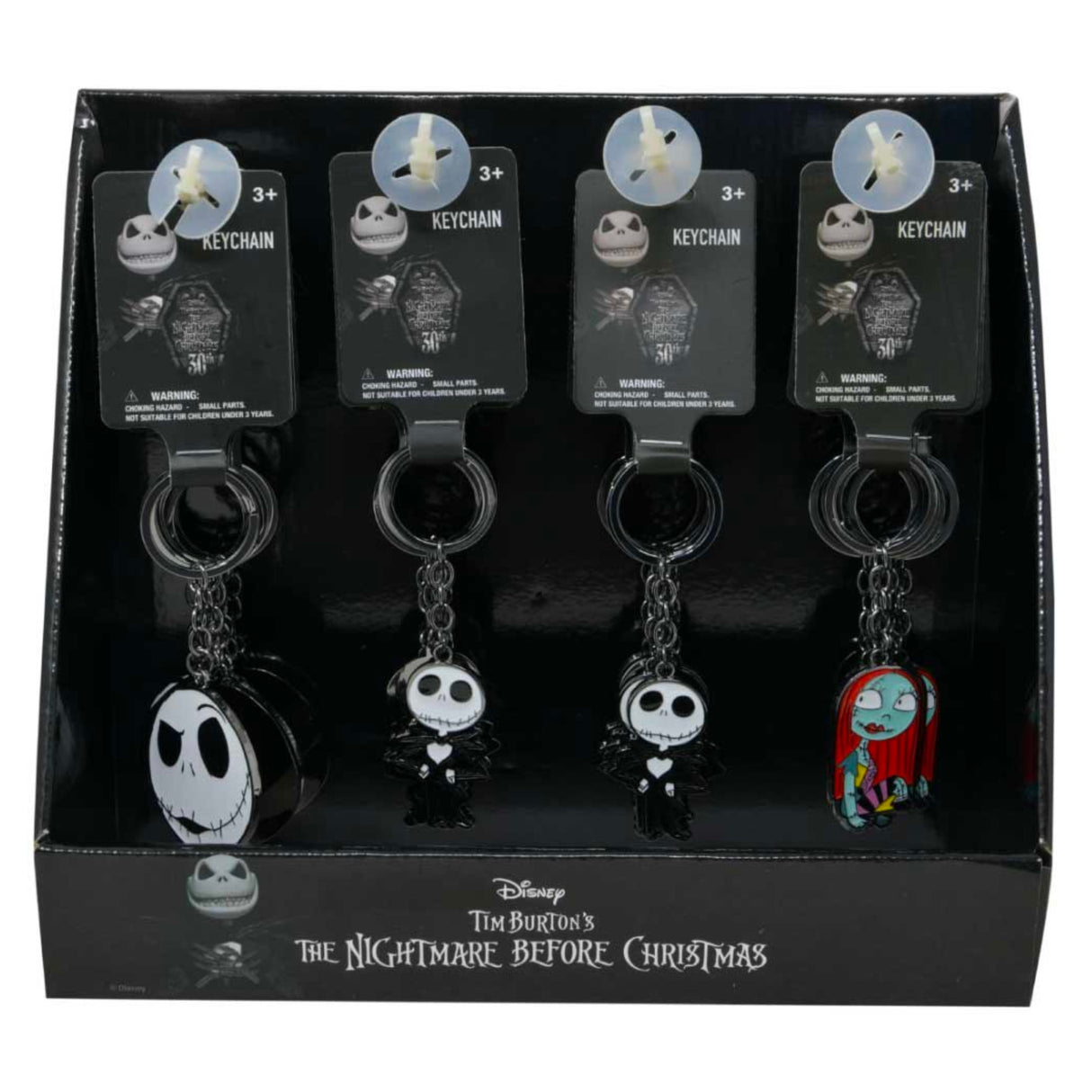 Nightmare Before Christmas Keychain - Jack Skellington