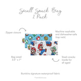 Reusable Snack Bag, Small 2-Pack: Super Mario™