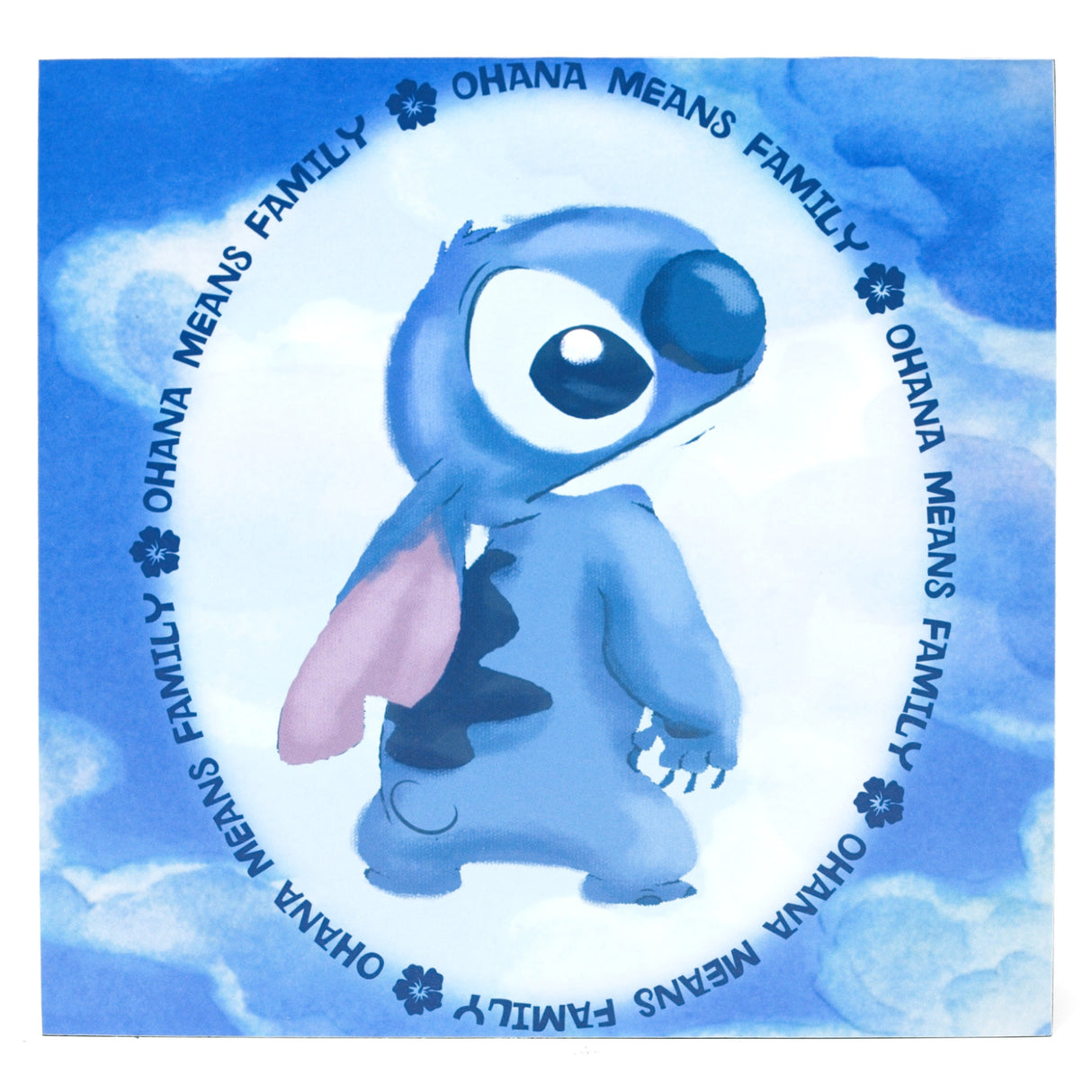 Lilo and Stitch Watercolor 6"x6"x1.5" Box Wall Sign