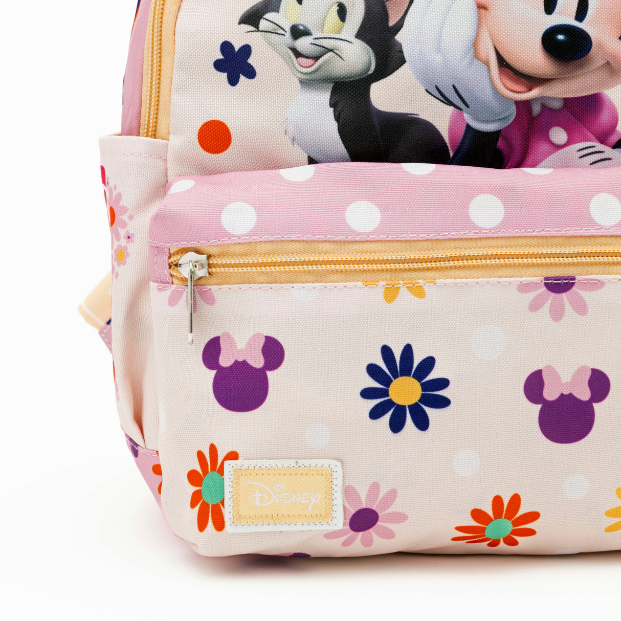 Disney Minnie Mouse and Figaro & Park Day Nylon Mini Backpack