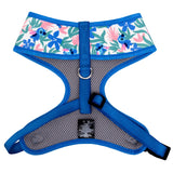 Pet Harness - Lilo & Stitch Stitch Poses and Tropical Flowers Collage Ivory/Multi Color