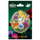 Disney Alice in Wonderland Tea Party Flower Field Set Collectible Pin on Pin Special Edition 300