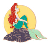 Disney The Little Mermaid Moon Light Mermaid, Ariel 3" Collectible Pin on Pin Special Edition 500 - NEW RELEASE