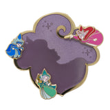 Disney Sleeping Beauty Enchanted Fairies 2.5" Collectible Pin on Pin Special Edition 300 - NEW RELEASE