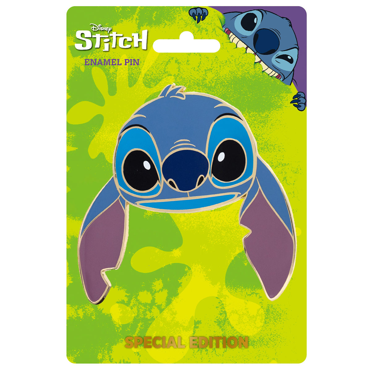 Disney Portrait Series Stitch #A 3" Special Edition 300 Pin