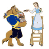 Disney Beauty and the Beast Library Scene 2 Pack Collectible Pin Special Edition 300 - NEW RELEASE