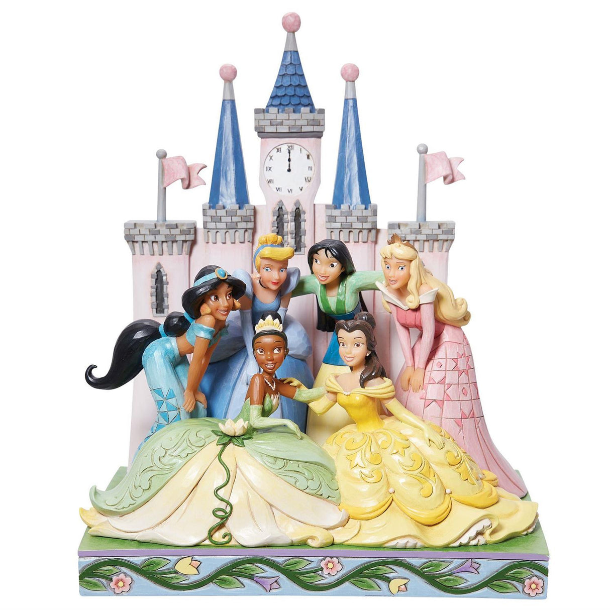 Disney Traditions - Princesses in Front of Castle Figurine