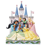 Disney Traditions - Princesses in Front of Castle Figurine