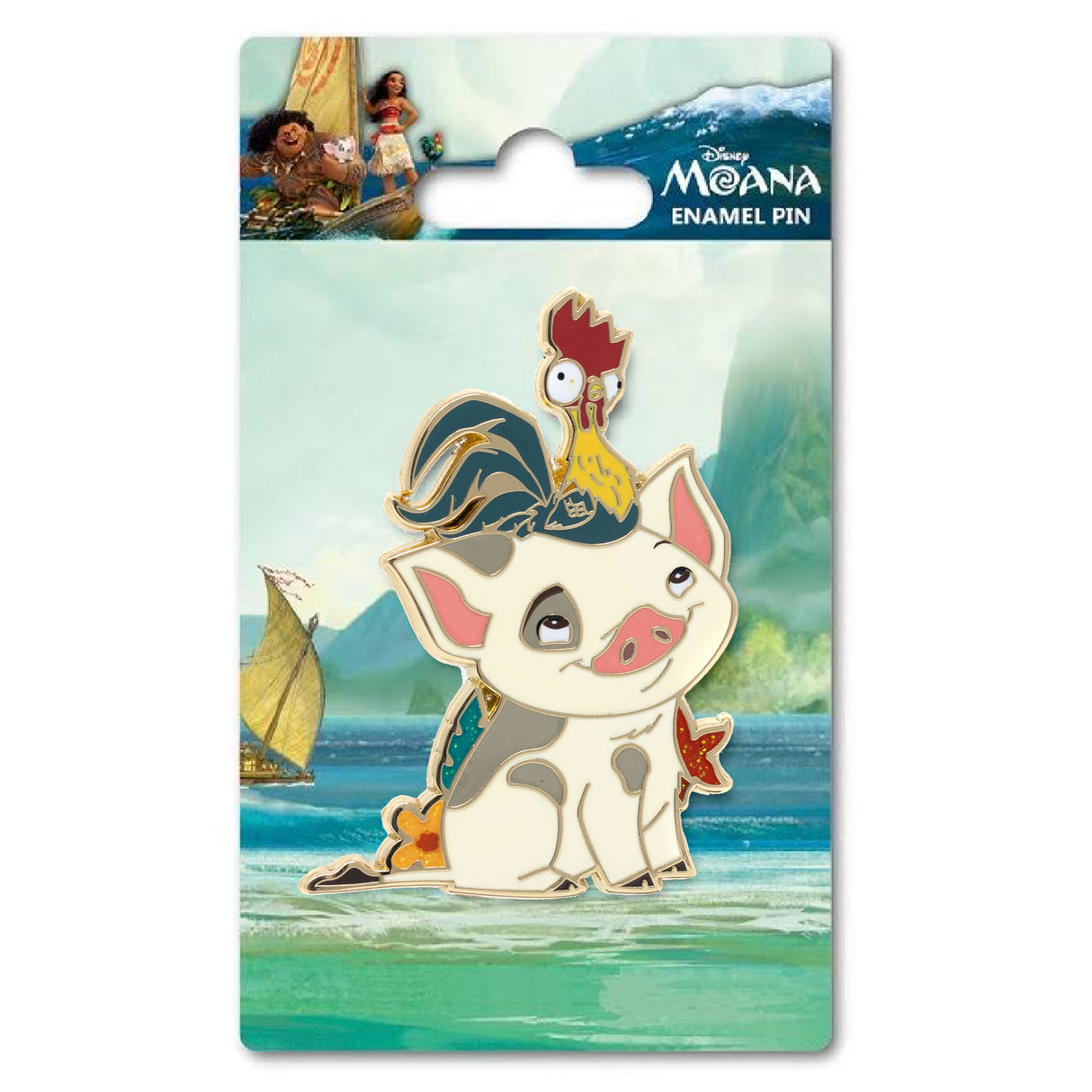 Disney Moana Pua and Hei Hei Open Edition Pin